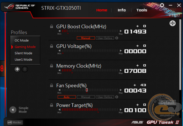 ASUS ROG STRIX GeForce GTX 1050 Ti GAMING OC (ROG STRIX-GTX1050TI-O4G-GAMING)
