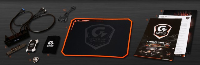 GIGABYTE GeForce GTX 1080 Xtreme Gaming Premium Pack 8G (GV-N1080XTREME-8GD-PP