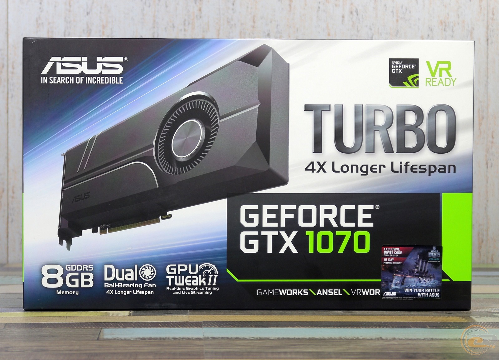 Огляд і тестування відеокарти ASUS GeForce GTX 1070 TURBO: просто