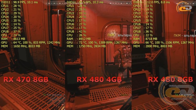 AMD Radeon RX 470 vs Radeon RX 480