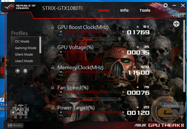 ROG STRIX GeForce GTX 1080 Ti OC Edition