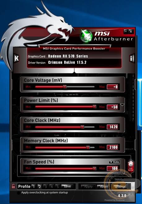 SAPPHIRE PULSE ITX Radeon RX 570 4GD5
