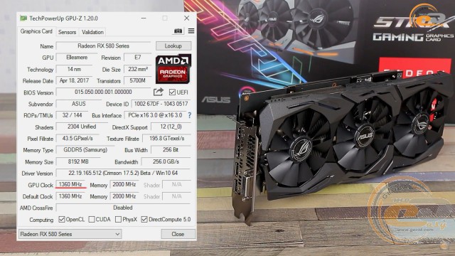 radeon rx 580 vs geforce gtx 1070