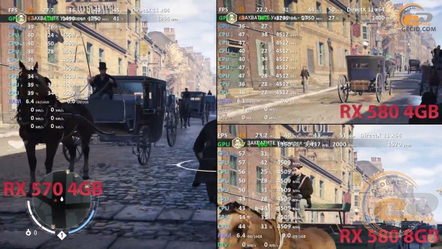 radeon rx 580 vs radeon rx 570
