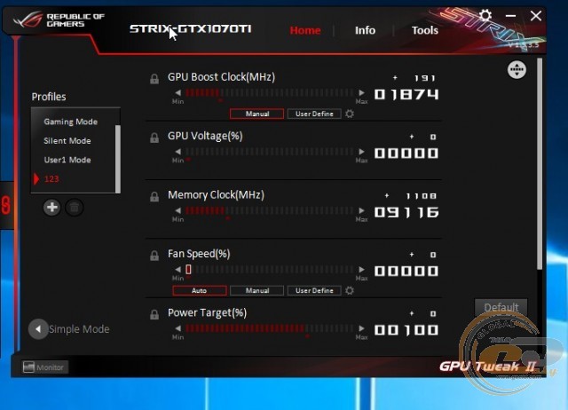 ROG STRIX GeForce GTX 1070 Ti Advanced edition (ROG-STRIX-GTX1070TI-A8G-GAMING)