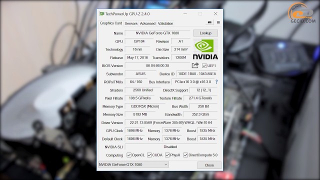 gtx 1070 vs gtx 1080