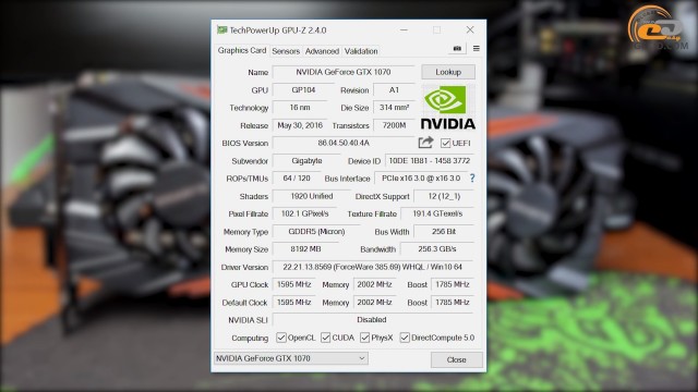 gtx 1070 vs gtx 1080