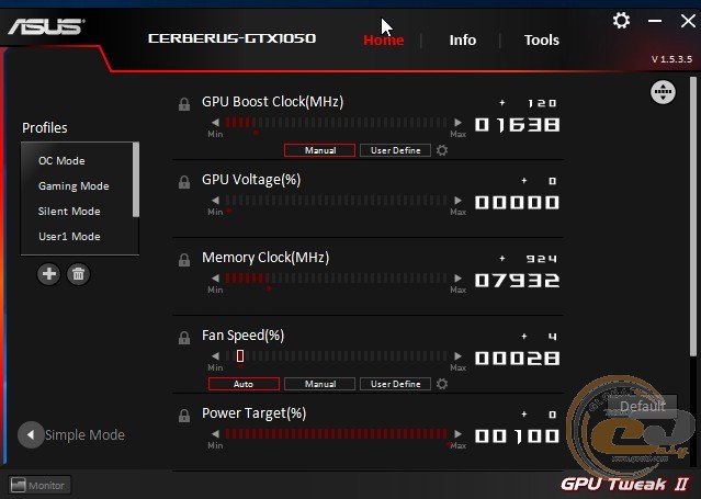 ASUS CERBERUS-GTX1050-O2G