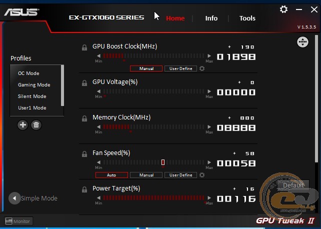 ASUS Expedition GeForce GTX 1060 6GB (EX-GTX1060-6G)