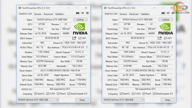NVIDIA GeForce GTX 1060