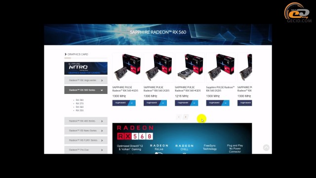 AMD Radeon RX 560