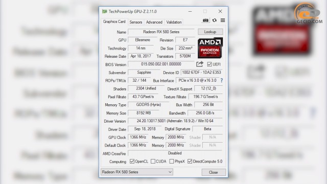 AMD Radeon RX 580