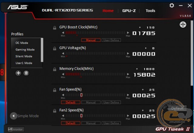 ASUS Dual GeForce RTX 2070 Advanced edition (DUAL-RTX2070-A8G)