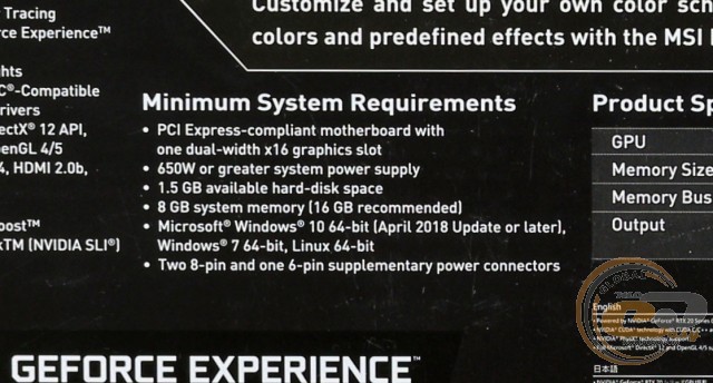 MSI GeForce RTX 2080 Ti GAMING X TRIO