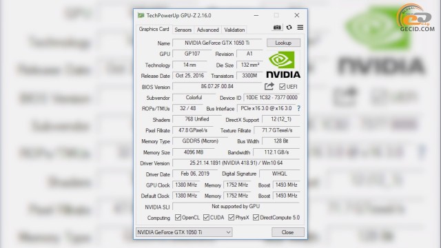 GeForce GTX 960