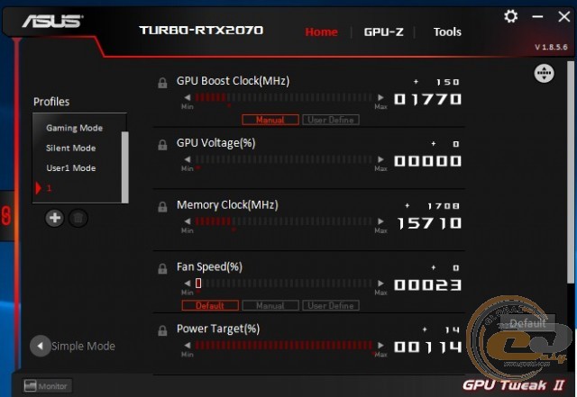 ASUS Turbo GeForce RTX 2070 (TURBO-RTX2070-8G)