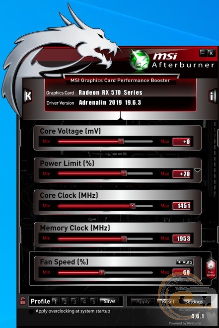 MSI Radeon RX 570 MECH 2 8G OC
