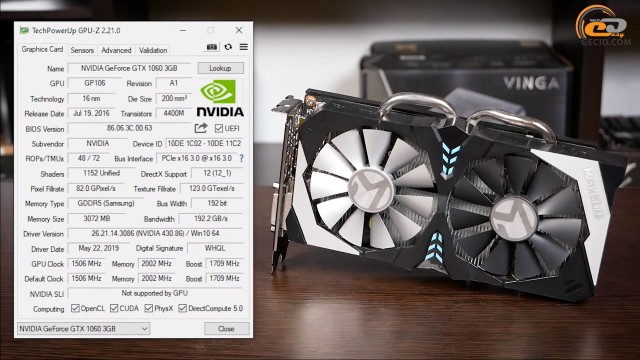 NVIDIA GeForce GTX 1060