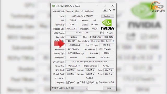 NVIDIA GeForce GTX 780