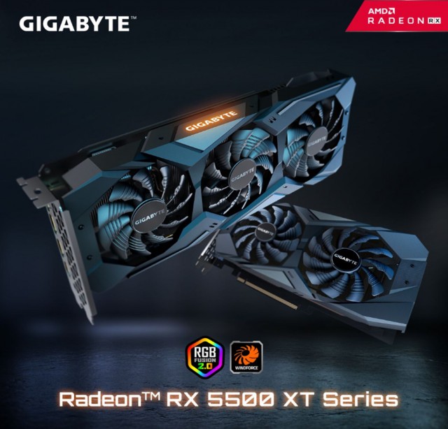 GIGABYTE Radeon RX 5500 XT GAMING OC 8G