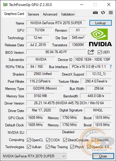 INNO3D GeForce RTX 2070 SUPER ICHILL BLACK