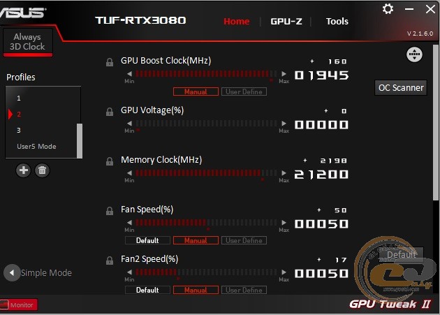 ASUS TUF-RTX3080-O10G-GAMING