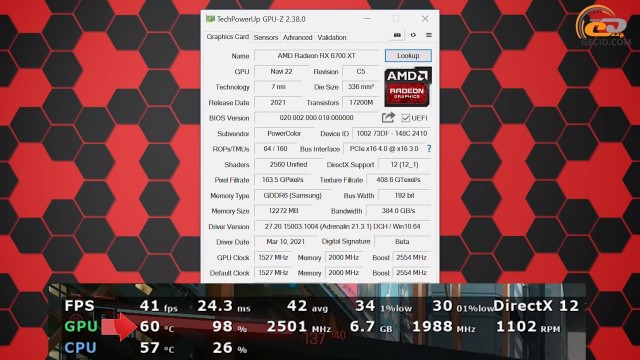 AMD Radeon RX 6700 XT