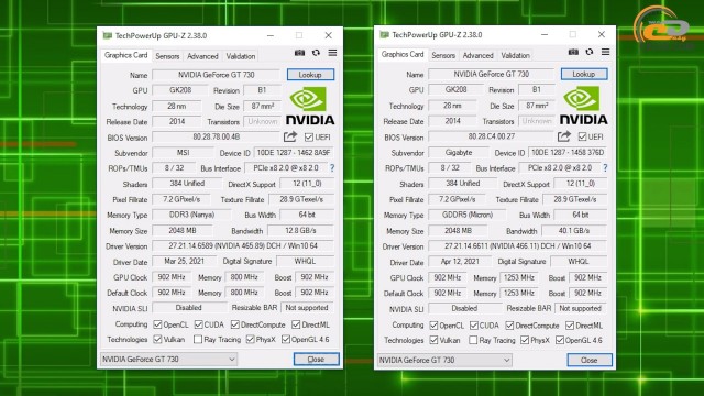 NVIDIA GeForce GT 730