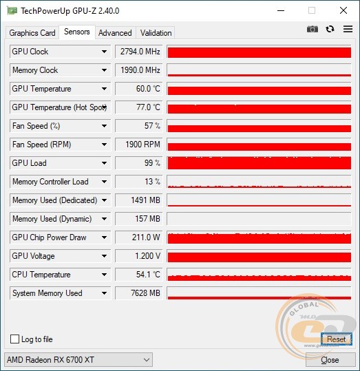 ASUS ROG STRIX Radeon RX 6700 XT OC Edition