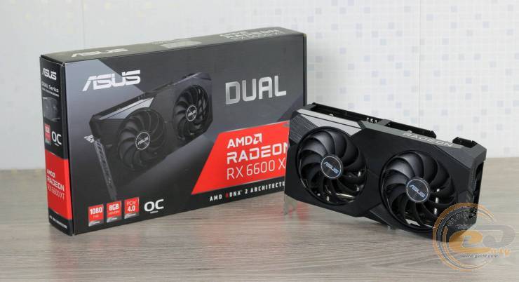ASUS Dual Radeon RX 6600 XT OC Edition