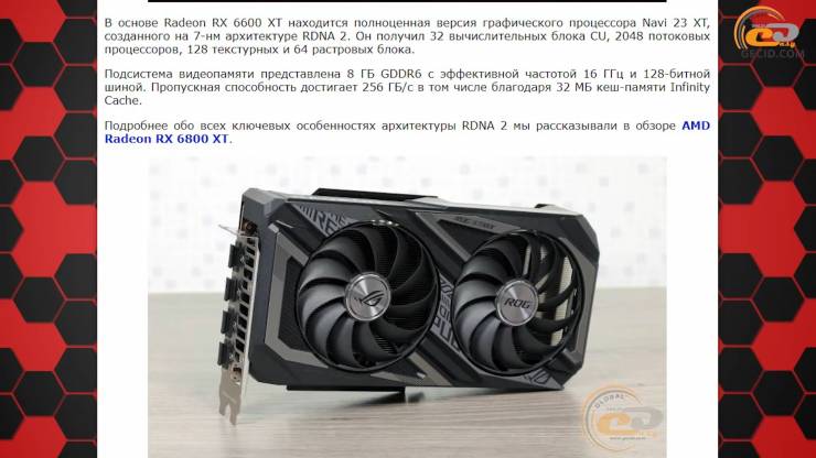 Radeon RX 6600 XT